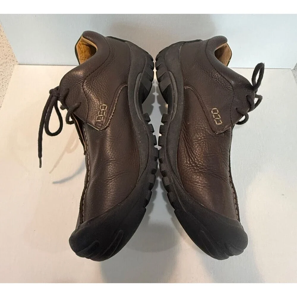 KEEN Shoes Boots XT0705 Brown Leather Laced Low Top Hiking Women's Size 10
